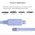 OEM custom length PL2303/CH340/CP2102/ZT213 rj45 cable